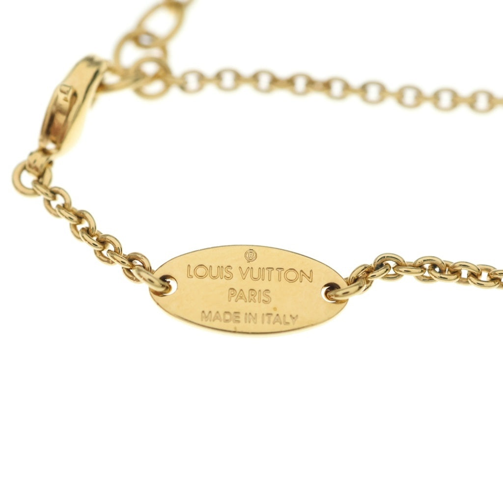 LOUIS VUITTON(ルイヴィトン) エッセンシャルV ネックレス ペンダント チェーン ゴールド GP M00857 レディース