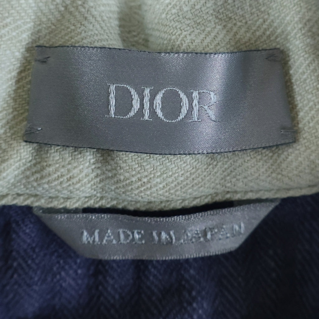 DIOR(ディオール) 23SS ヘリンボーンカバーオール ブルー #44 313D485AY519 レディース
