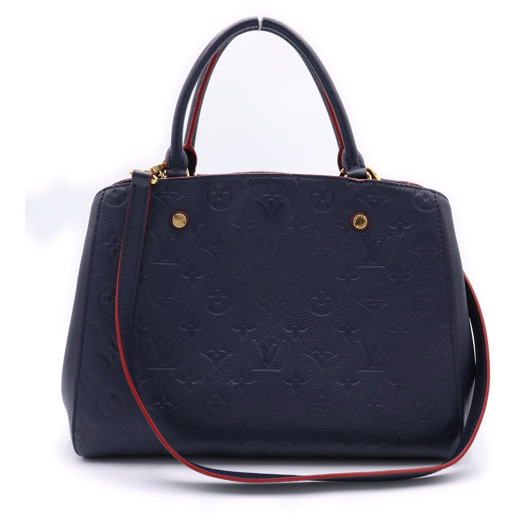 LOUIS VUITTON(ルイヴィトン) モノグラム・アンプラント モンテーニュMM 2WAYハンドバッグ/ショルダーバッグ マリーヌルージュ M42746 レディース