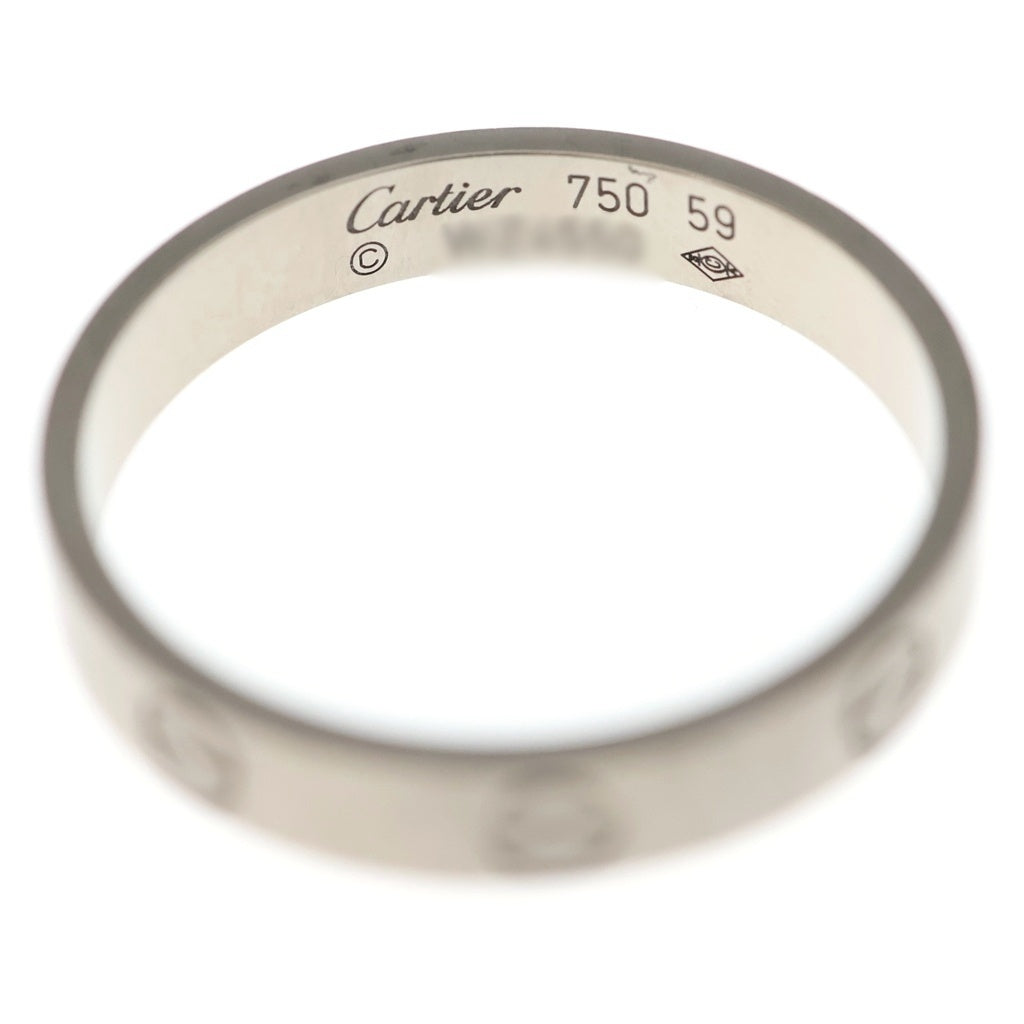 Cartier(カルティエ) ミニラブ リング ホワイトゴールド 750WG 59