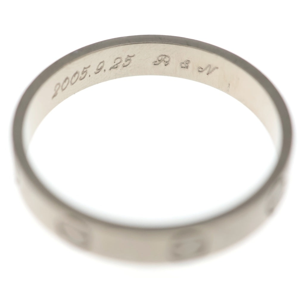 Cartier(カルティエ) ミニラブ リング ホワイトゴールド 750WG 59