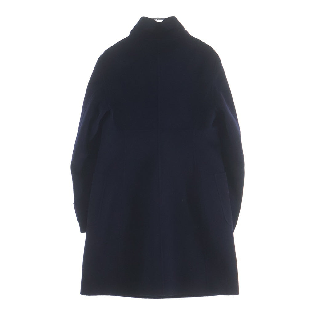 Max Mara(マックスマーラ) スタンドカラーコート アンゴラ×ウール ネイビー 36 レディース