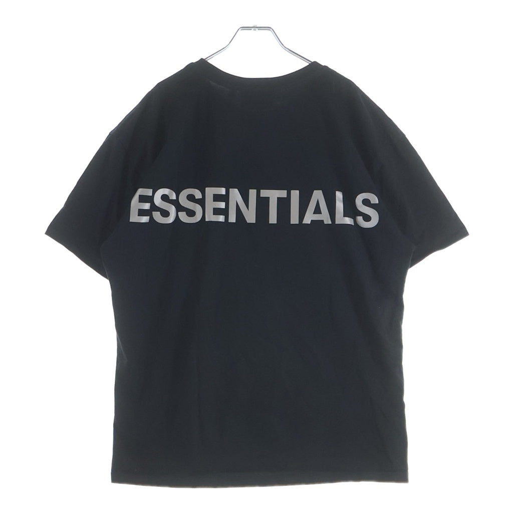 FEAR OF GOD ESSENTIALS(フィアオブゴッド エッセンシャルズ) ロゴ 半袖Tシャツ ブラック コットン S