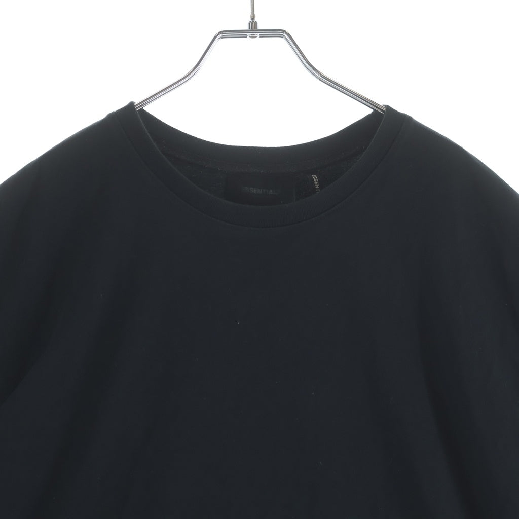 FEAR OF GOD ESSENTIALS(フィアオブゴッド エッセンシャルズ) ロゴ 半袖Tシャツ ブラック コットン S