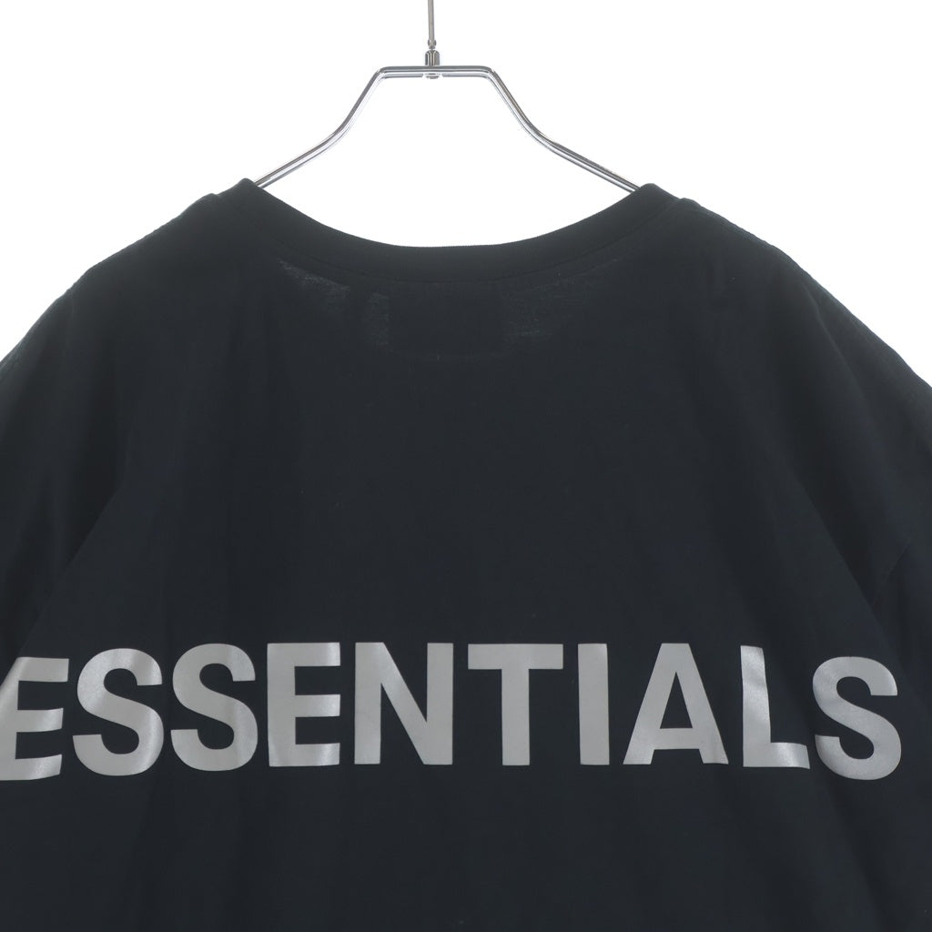 FEAR OF GOD ESSENTIALS(フィアオブゴッド エッセンシャルズ) ロゴ 半袖Tシャツ ブラック コットン S
