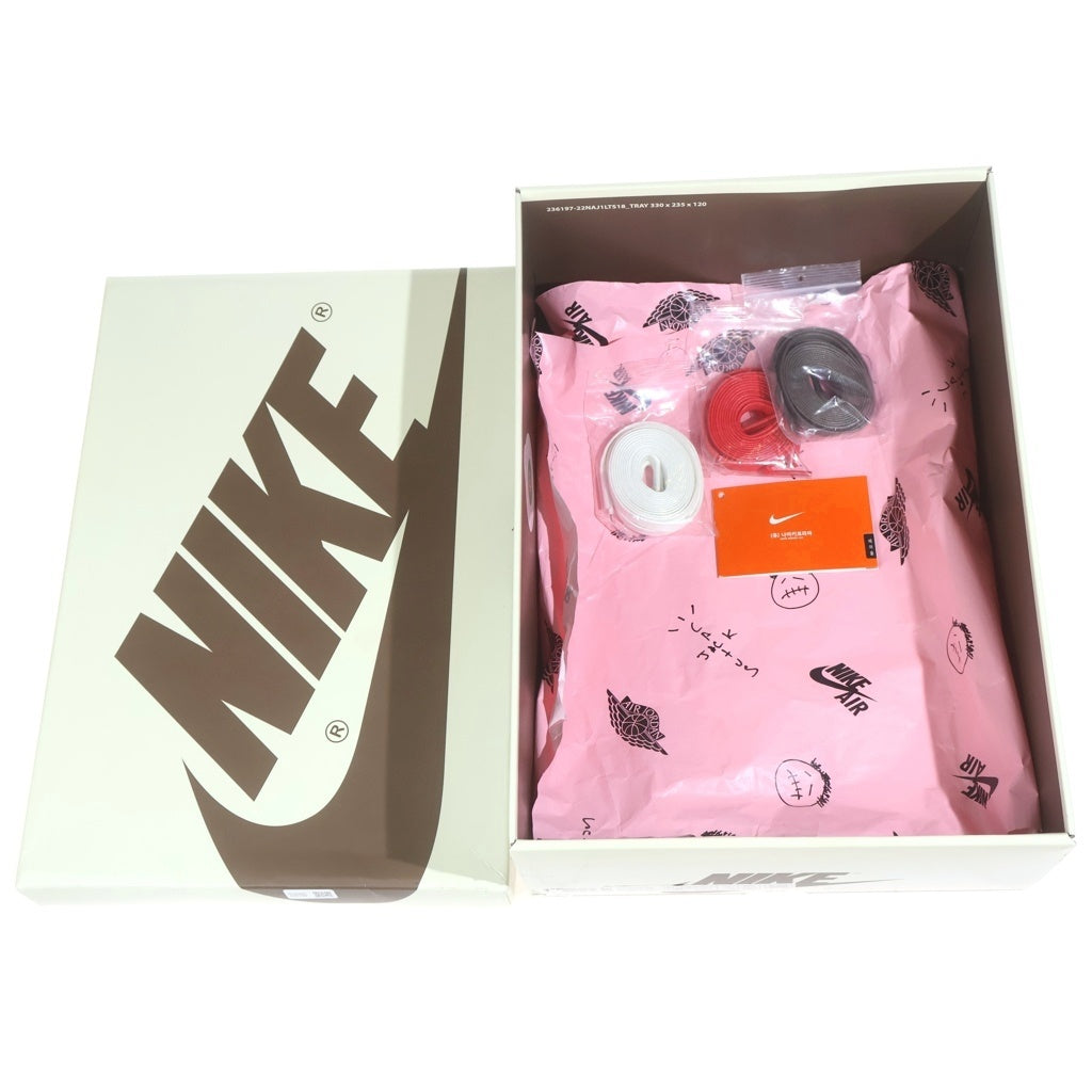 NIKE(ナイキ) × トラヴィス・スコット エアジョーダン1 ローOG リバースモカ #26 DM7866-162