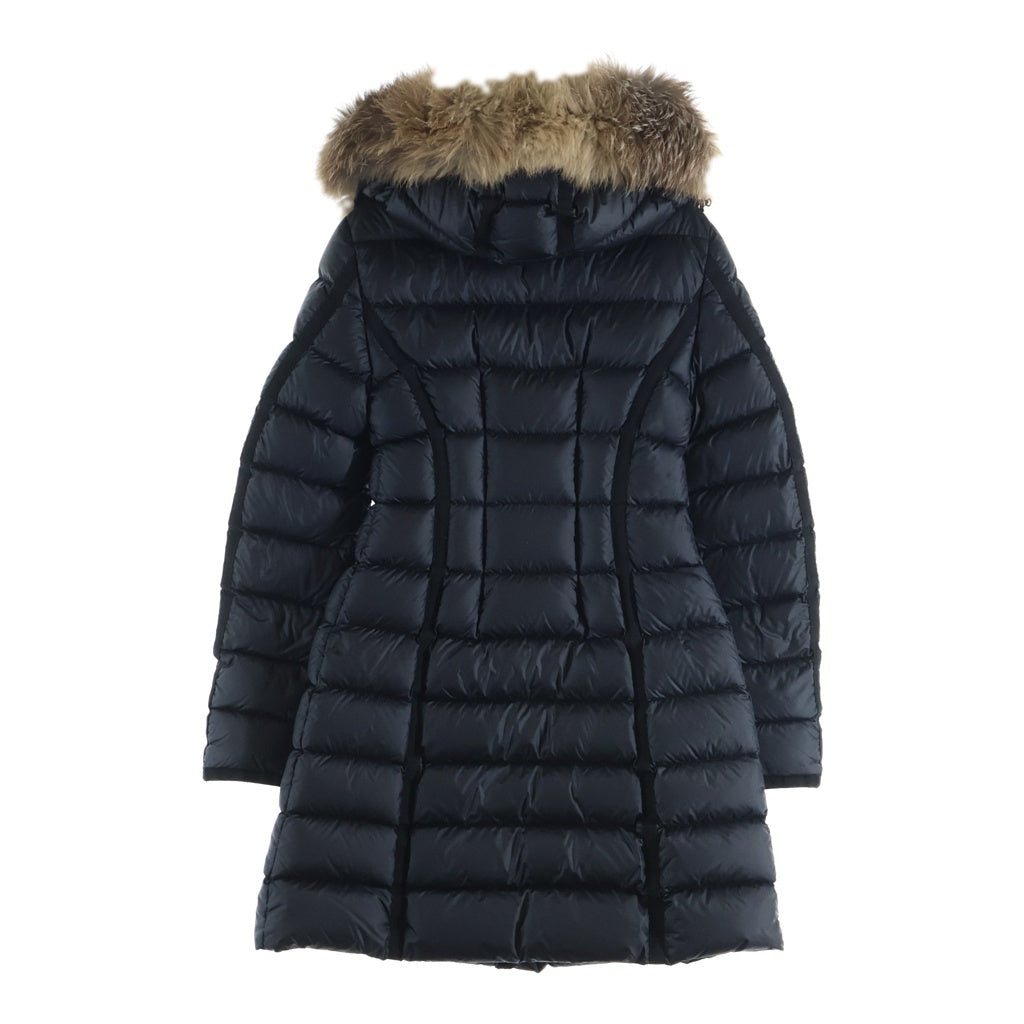 MONCLER(モンクレール) フード ナイロン ダウンジャケット ダウンコート ブラック #00 F20931C51601 レディース