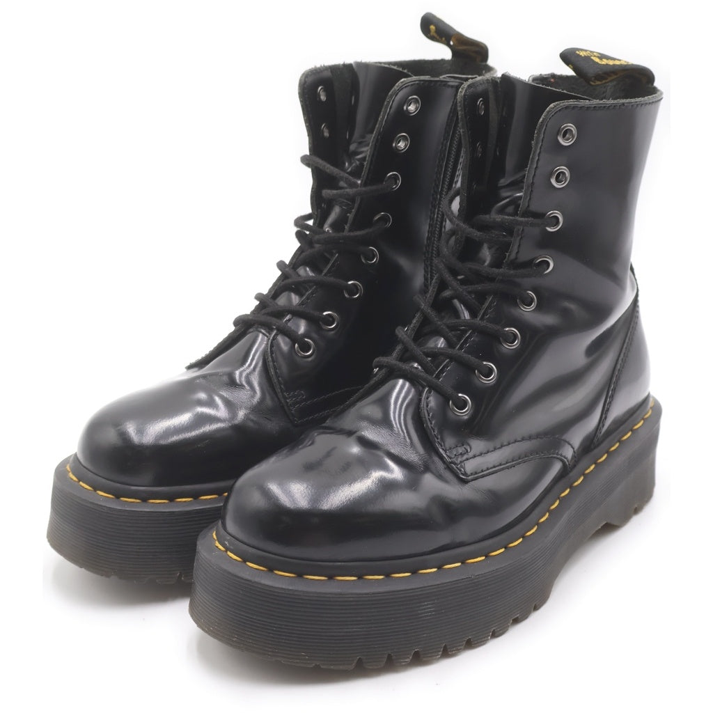 Dr.Martens(ドクターマーチン) サイドジップ 8ホール ショートブーツ ブラック レディース