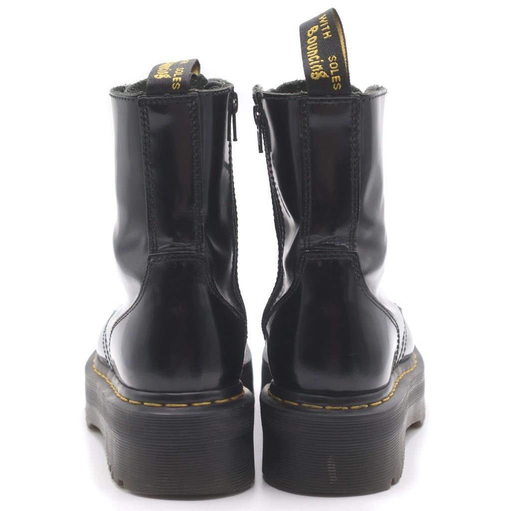 Dr.Martens(ドクターマーチン) サイドジップ 8ホール ショートブーツ ブラック レディース