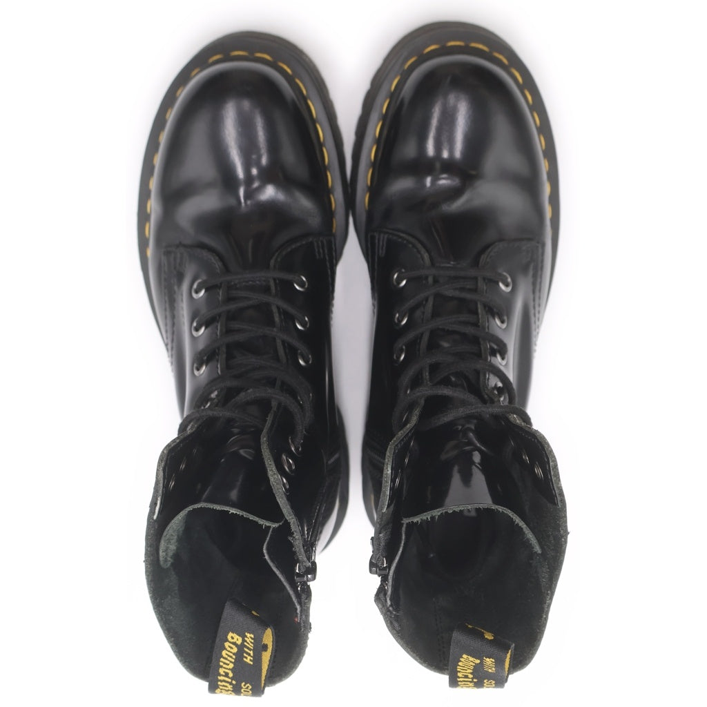 Dr.Martens(ドクターマーチン) サイドジップ 8ホール ショートブーツ ブラック レディース