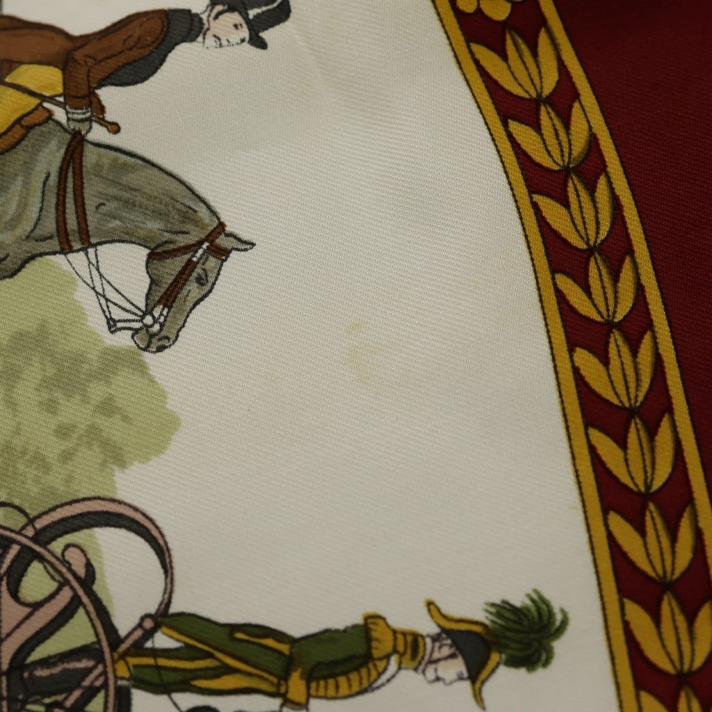 HERMES(エルメス) カレ90 LA PROMENADE DE LONGCHAMPS ロンシャンへの散歩 シルク スカーフ マルチカラー レディース