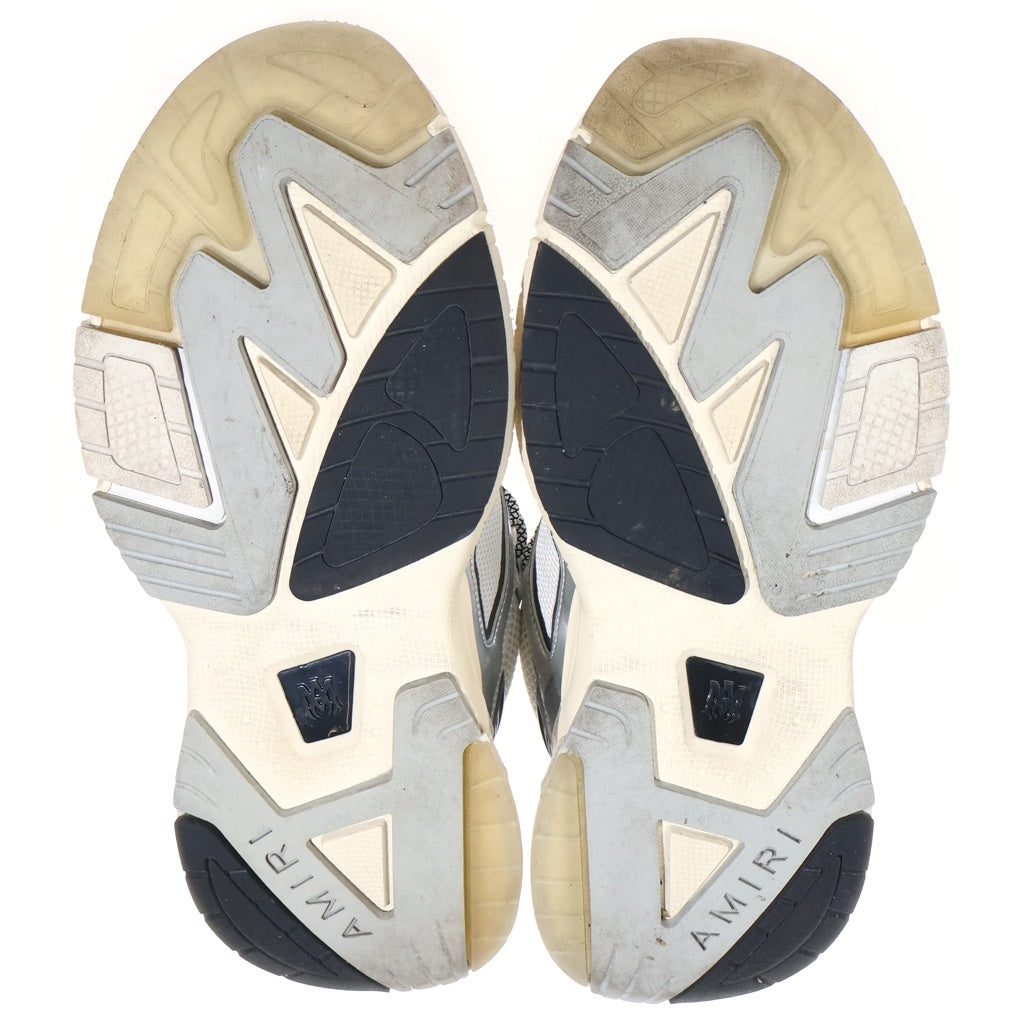 AMIRI(アミリ) MA RUNNER エムエーランナー メッシュ ローカットシューズ スニーカー ホワイト/シルバー