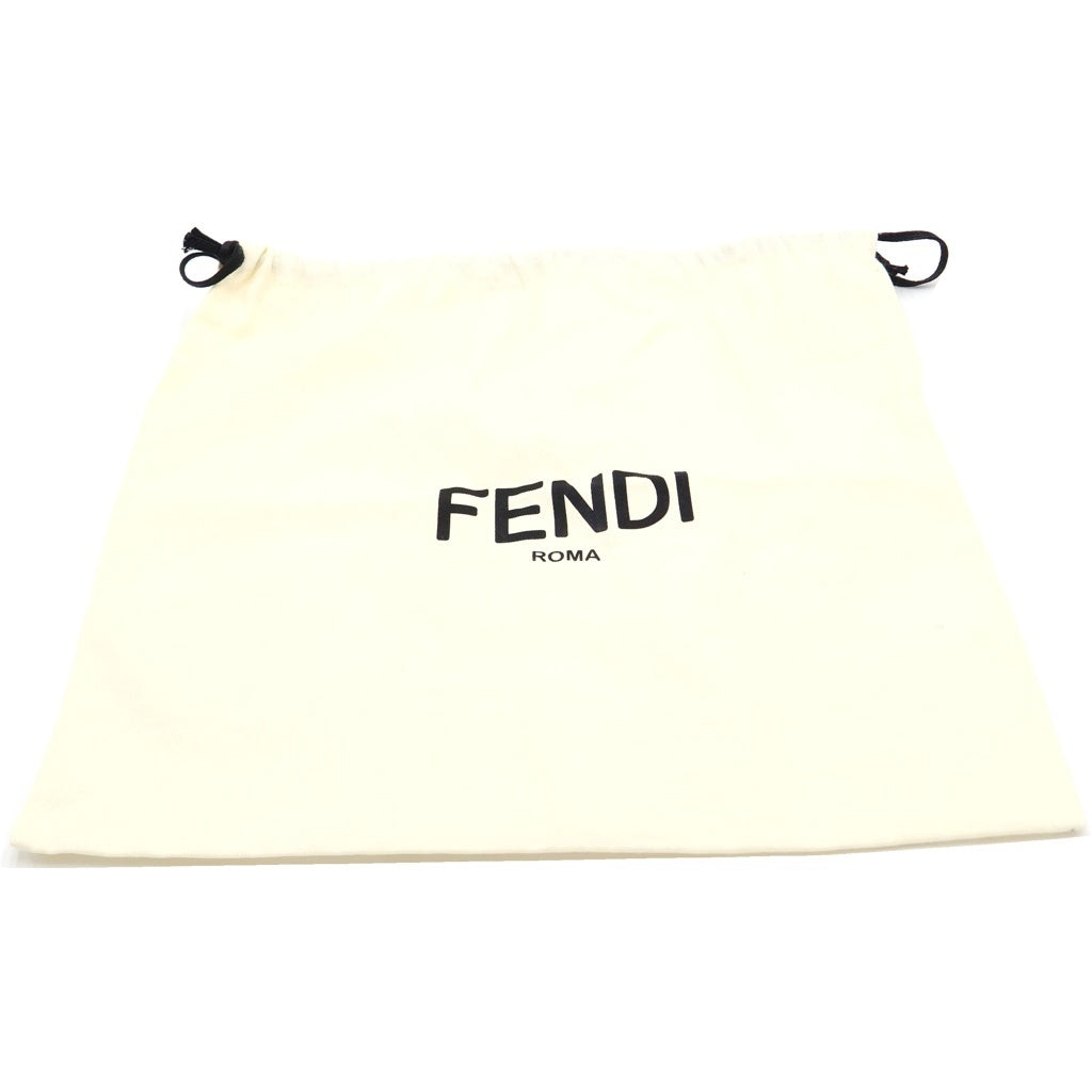 FENDI(フェンディ) ロゴ刺繍 カットオフ デニム フリンジ バケットハット 帽子 インディゴ FXQ963 AN9JS