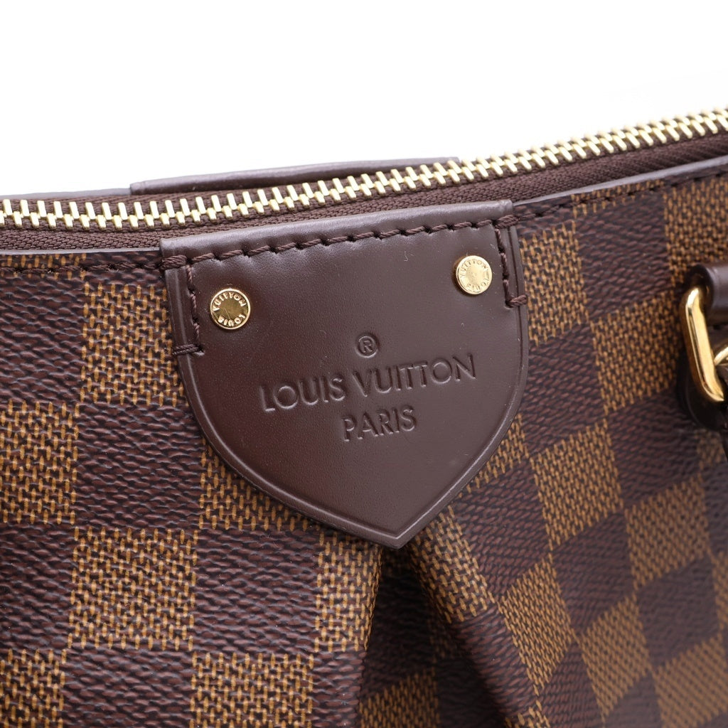 LOUIS VUITTON(ルイヴィトン) ダミエ エベヌ シエナMM PVC レザー 2WAY