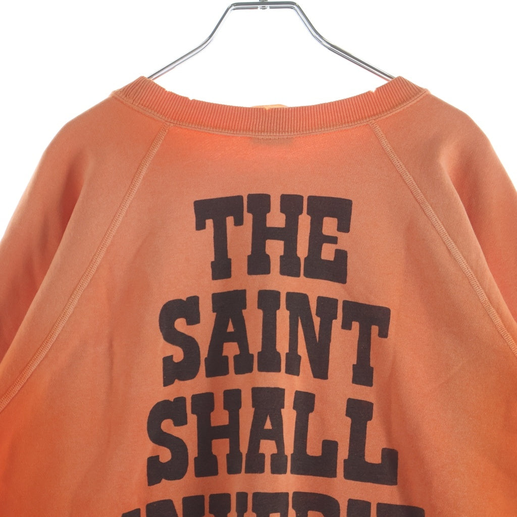 SAINT MICHAEL(セントマイケル) 23AW スヌーピー クルーネックスウェット トレーナー オレンジ SM-A23-0000-023