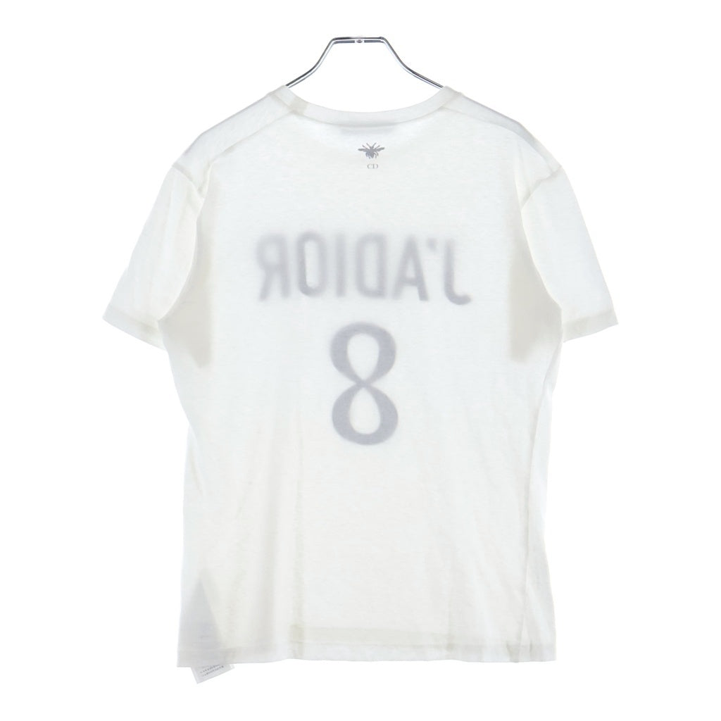 Christian Dior(クリスチャンディオール) J'ADIOR 8 ロゴ 半袖Tシャツ ホワイト #XS 843T03TC428 レディース