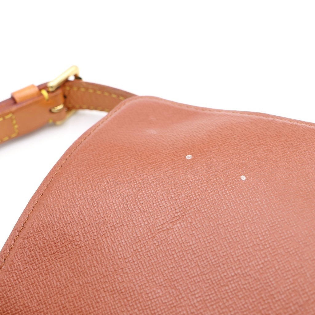 LOUIS VUITTON(ルイヴィトン) モノグラム ミュゼットタンゴ PVC レザー ショルダーバッグ ブラウン M51257 レディース