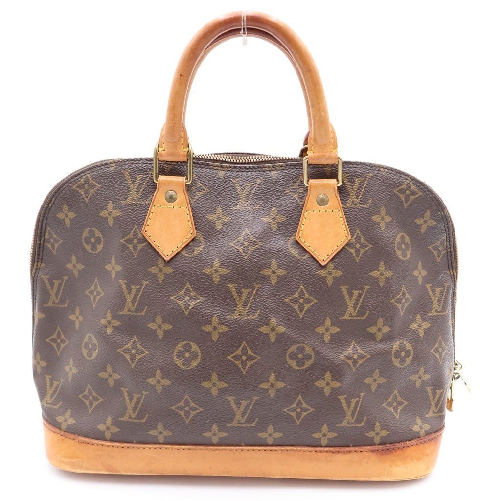 LOUIS VUITTON(ルイヴィトン) モノグラム アルマPM PVC レザー ハンドバッグ ブラウン M51130 レディース