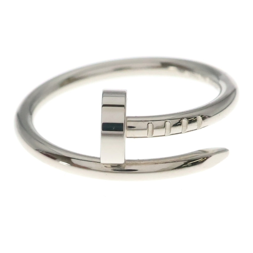 Cartier(カルティエ) ジュストアンクル クラシック スモール Au750 K18WG リング 指輪 #47 ホワイトゴールド B4226000 レディース