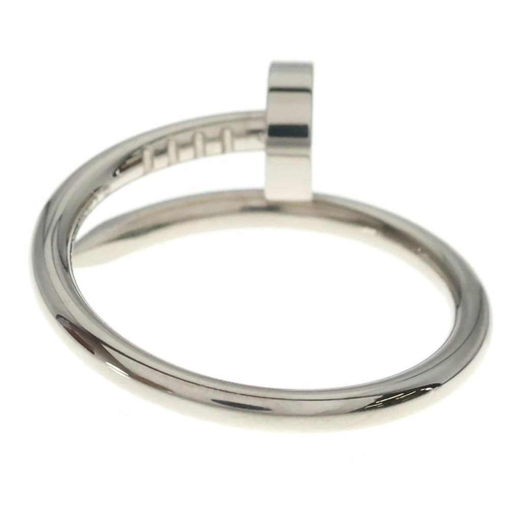 Cartier(カルティエ) ジュストアンクル クラシック スモール Au750 K18WG リング 指輪 #47 ホワイトゴールド B4226000 レディース