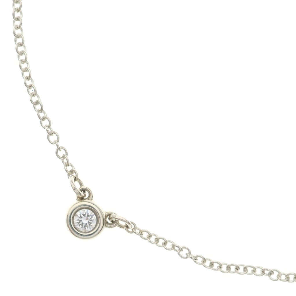 TIFFANY & Co.(ティファニー) バイザヤード ネックレス ペンダント チェーン シルバー 1PD Ag925 レディース