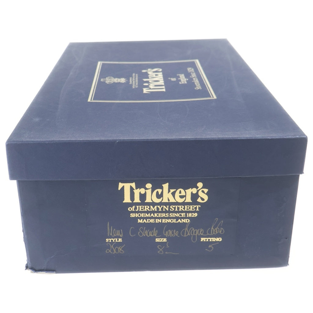 Tricker's(トリッカーズ) MALTON モールトン メダリオン ブローグ カントリー ショートブーツ シューズ ブラウン M2508