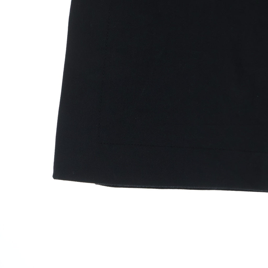 LEMAIRE(ルメール) Side Slit Long Skirt サイドスリット 変形ロングスカート コットン レーヨン ウール ブラック SK292 LF842 レディース