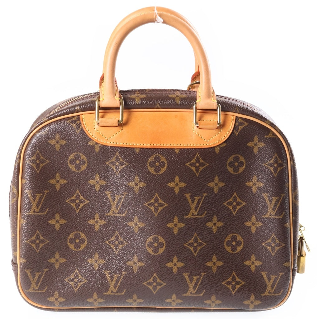LOUIS VUITTON(ルイヴィトン) モノグラム トゥルーヴィル ハンドバッグ ブラウン PVC×レザー M42228 レディース