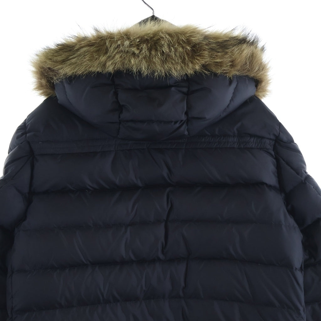 MONCLER(モンクレール) ミリタリー ファーダウンジャケット ブラック 132-091-41355-25 54654
