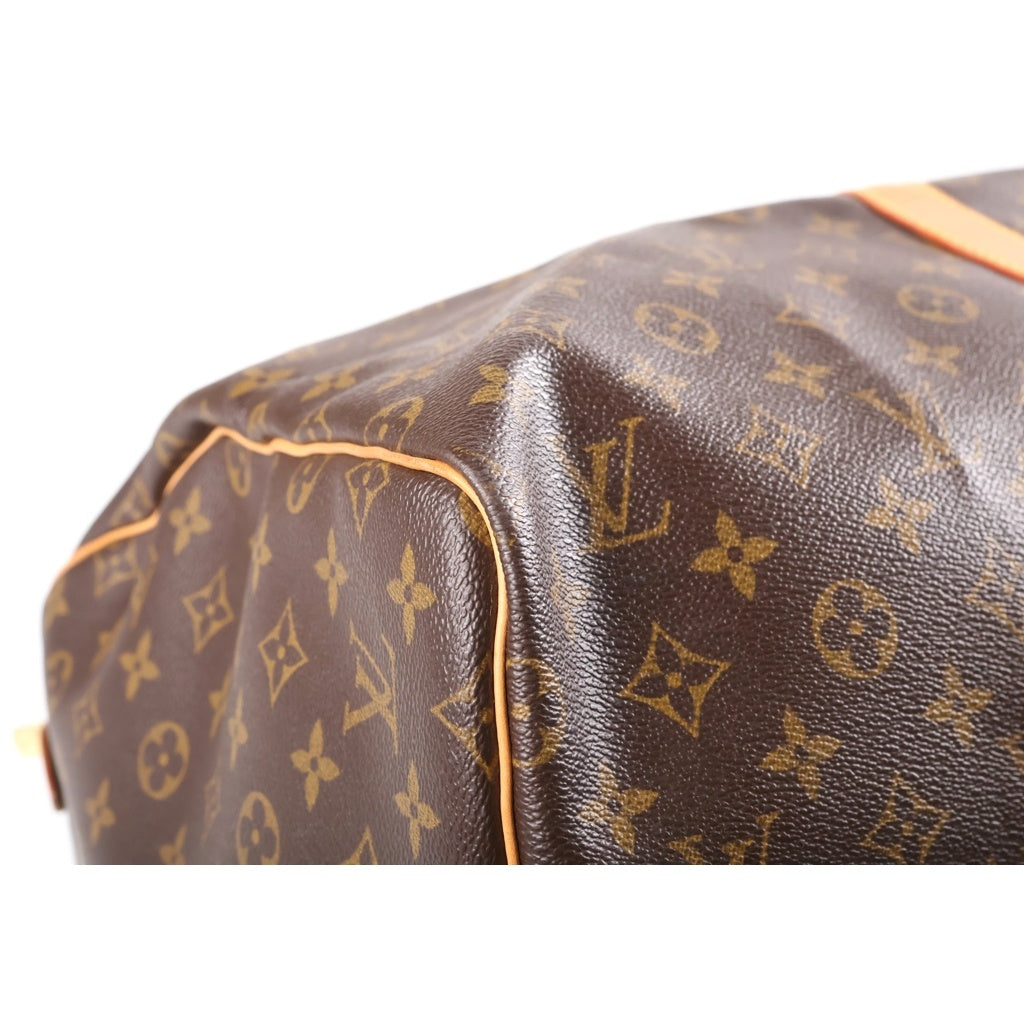 LOUIS VUITTON(ルイヴィトン) モノグラム キーポル55 ハンドバッグ ボストンバッグ ブラウン PVC×レザー M41424
