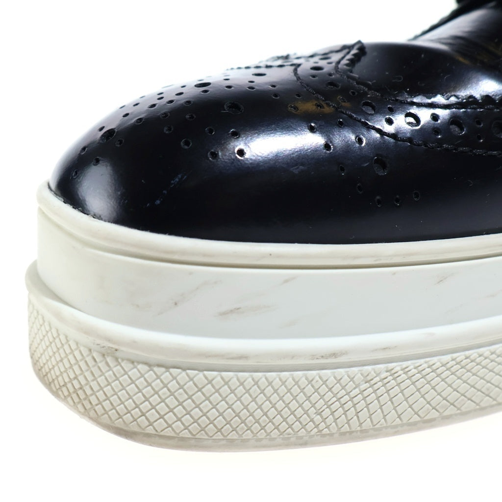 PRADA(プラダ) ウイングチップレースアップドレスシューズ ブラック レザー レディース