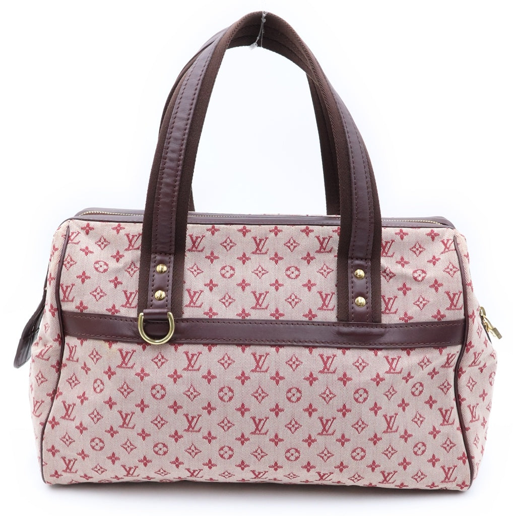 LOUIS VUITTON(ルイヴィトン) ジョセフィーヌGM モノグラムミニ ボストンバック 2wayショルダー キャンバス ピンク/レザー M92311 レディース