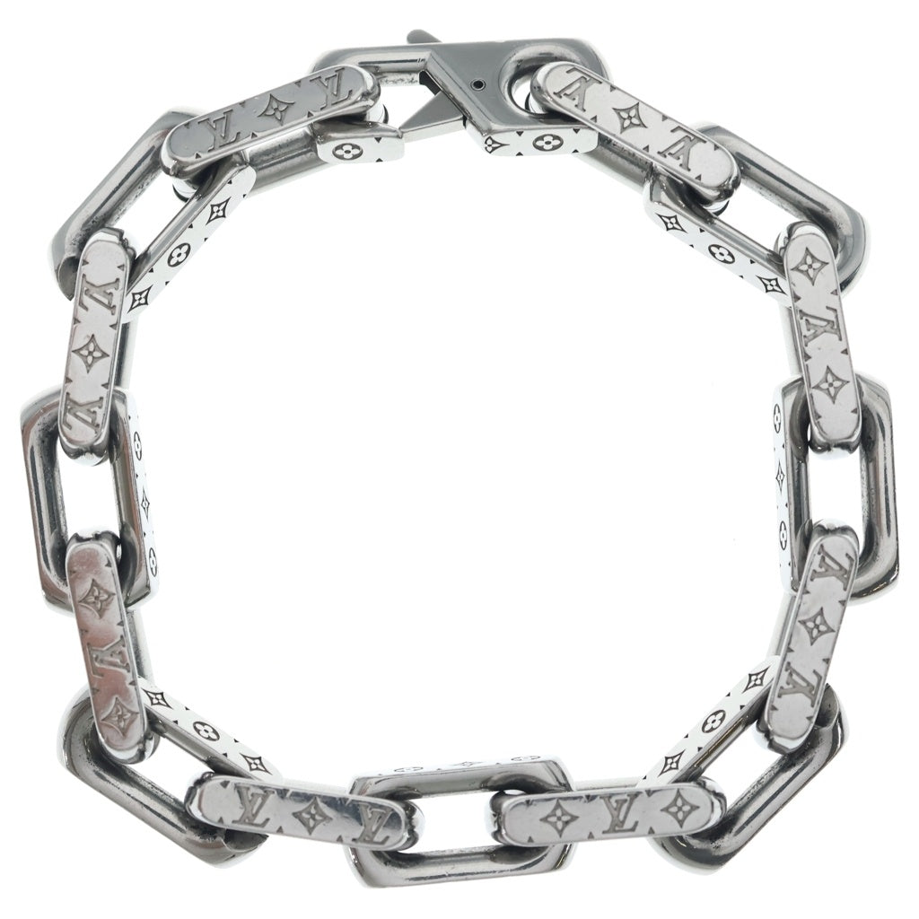 LOUIS VUITTON(ルイヴィトン) モノグラム コリエ チェーンブレスレット シルバー M00309 レディース