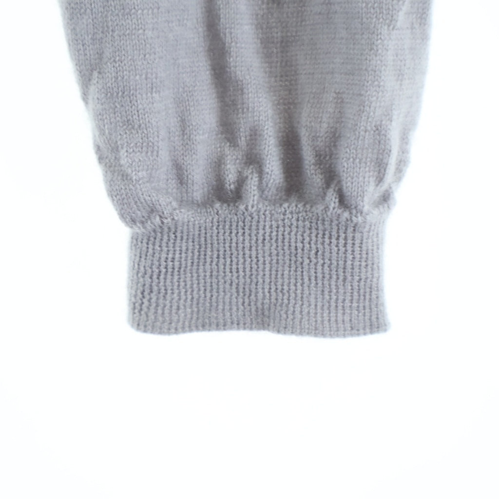 Cruciani(クルチアーニ) カシミヤ×シルク ニット 長袖 カーディガン #40 グレー レディース