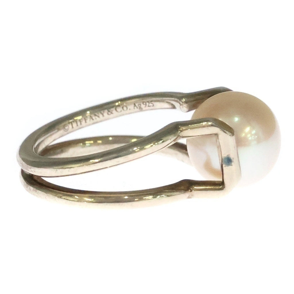 TIFFANY & Co.(ティファニー) ハードウェア フレッシュウォーターパールリング シルバー Ag925 レディース