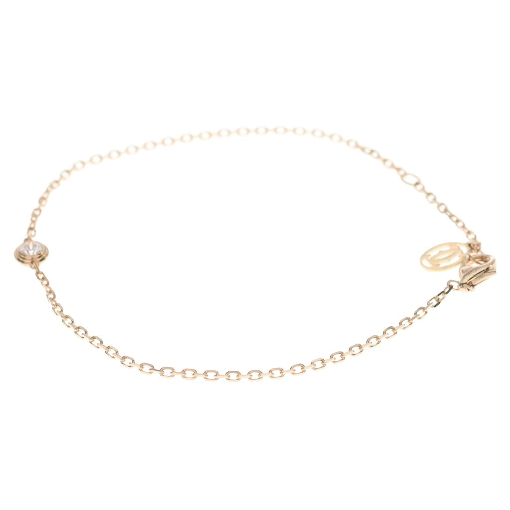 Cartier(カルティエ) ダムール LM 1Pダイヤモンド ブレスレット Au750 K18 ピンクゴールド 502GRV レディース