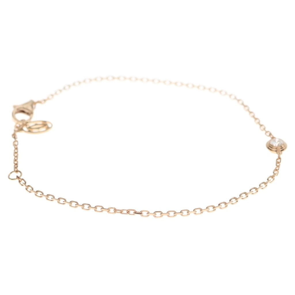 Cartier(カルティエ) ダムール LM 1Pダイヤモンド ブレスレット Au750 K18 ピンクゴールド 502GRV レディース