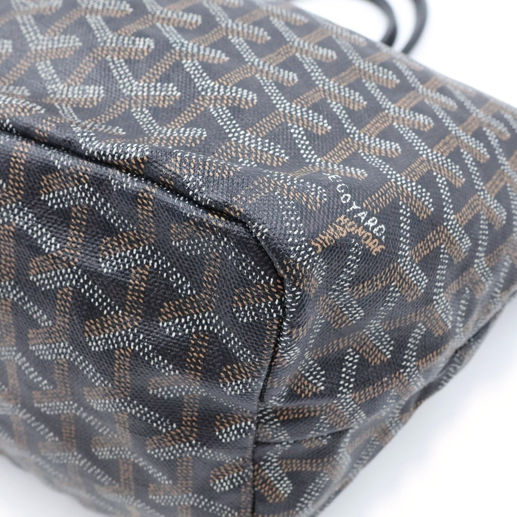 GOYARD(ゴヤール) サンルイPM ハンドバッグ トートバッグ ブラック レザー レディース