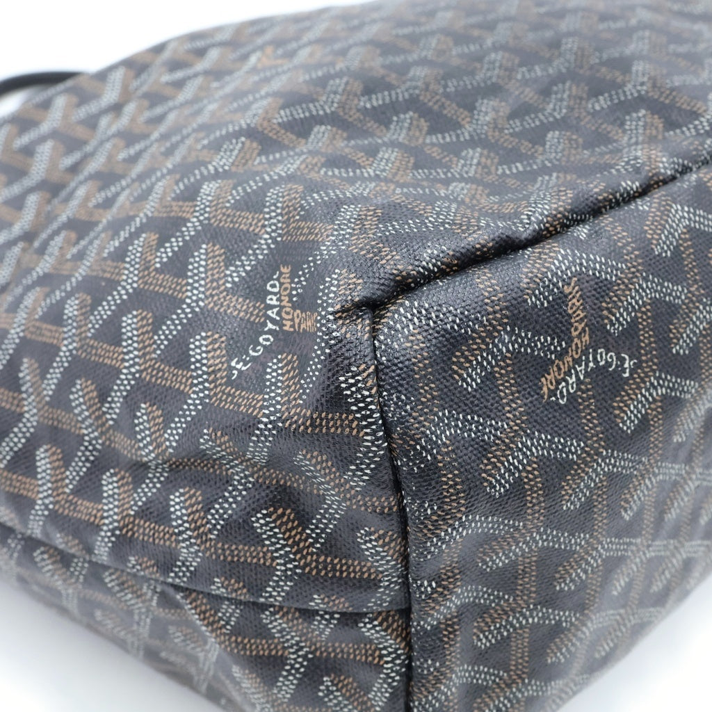 GOYARD(ゴヤール) サンルイPM ハンドバッグ トートバッグ ブラック レザー レディース