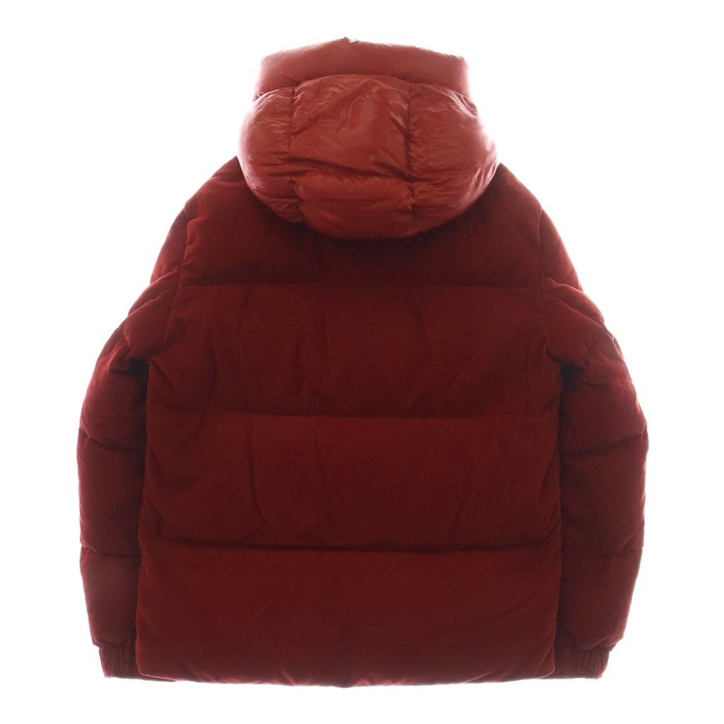 MONCLER(モンクレール) コーデュロイ ポケット ダウンジャケット レッド #1