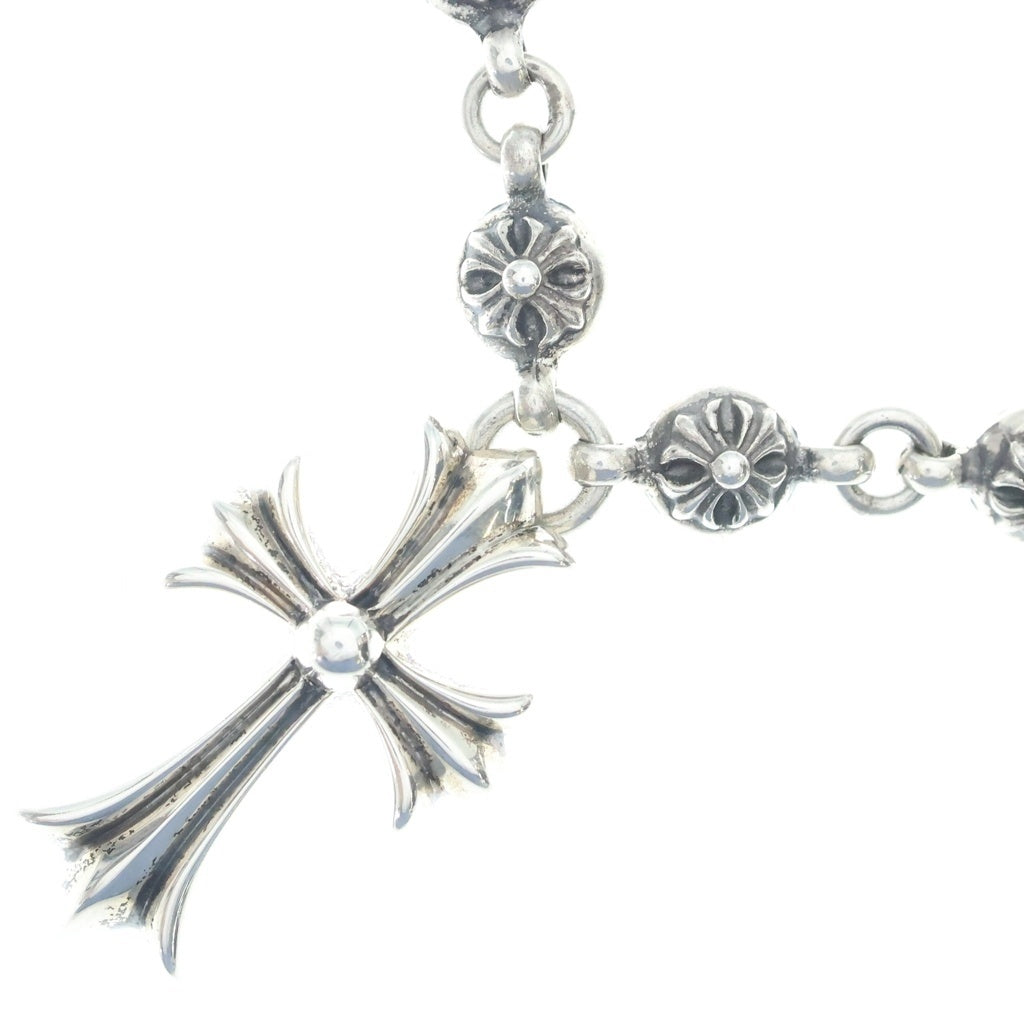 CHROME HEARTS(クロムハーツ) #1 CRSBL CHN SML CH CRS クロスボールチェーン スモールCHクロス ネックレス シルバー BCA193