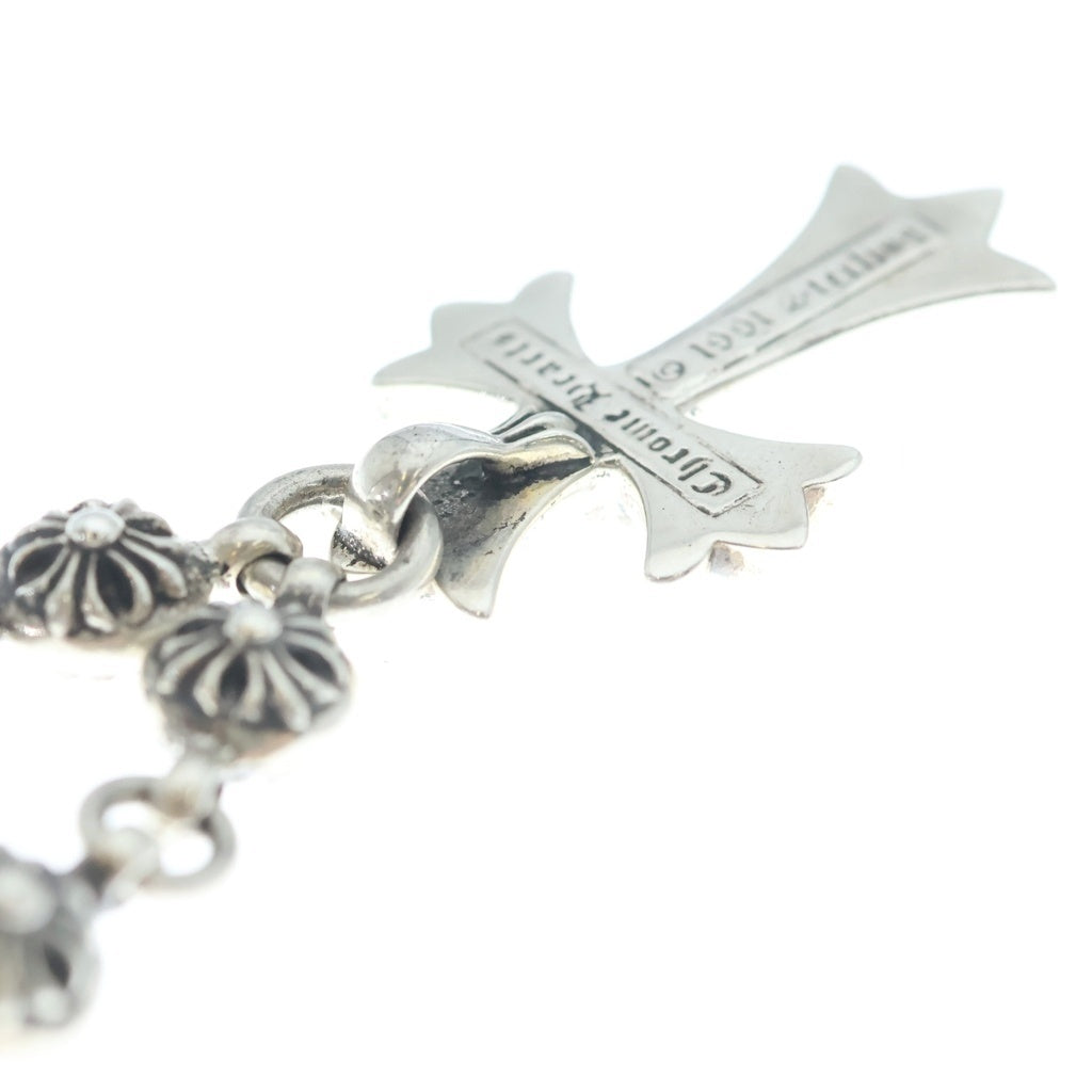 CHROME HEARTS(クロムハーツ) #1 CRSBL CHN SML CH CRS クロスボールチェーン スモールCHクロス ネックレス シルバー BCA193