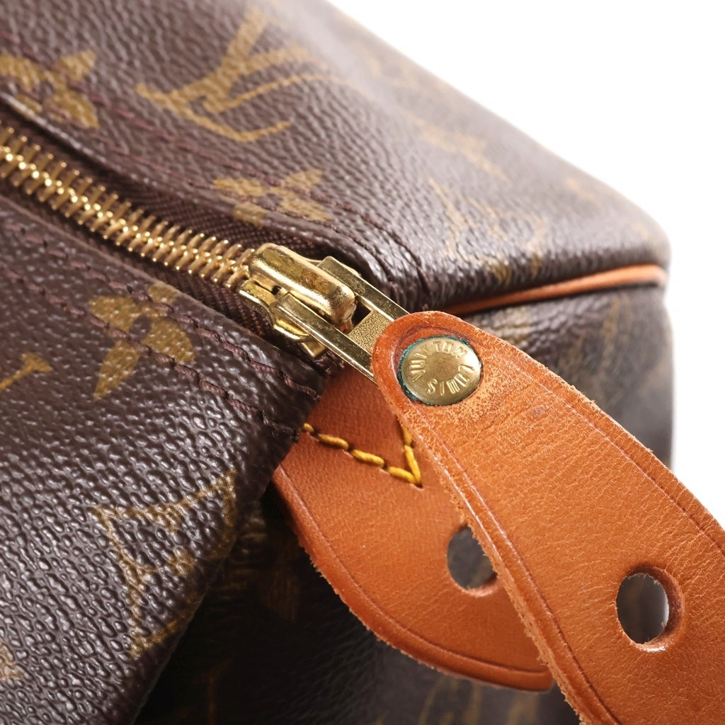 LOUIS VUITTON(ルイヴィトン) モノグラム スピーディ40 ハンド ボストンバッグ PVC レザー ブラウン M41522 レディース