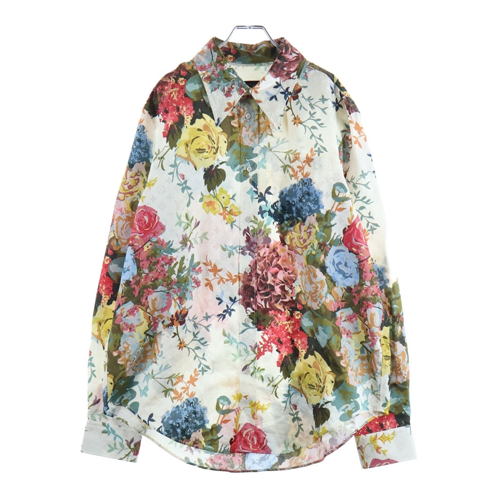 LOUIS VUITTON(ルイヴィトン) 22AW L/S Shirt フラワーモノグラムクラシック 長袖シャツ 花柄 マルチカラー RE9 HNS62W