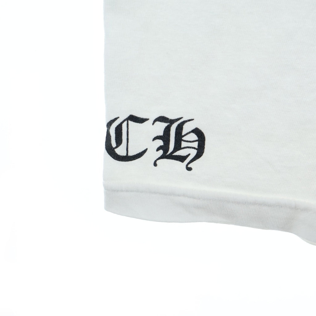 CHROME HEARTS(クロムハーツ) OLD S/S オールド 袖CHクロス バックスクロールラベルプリント 半袖Tシャツ