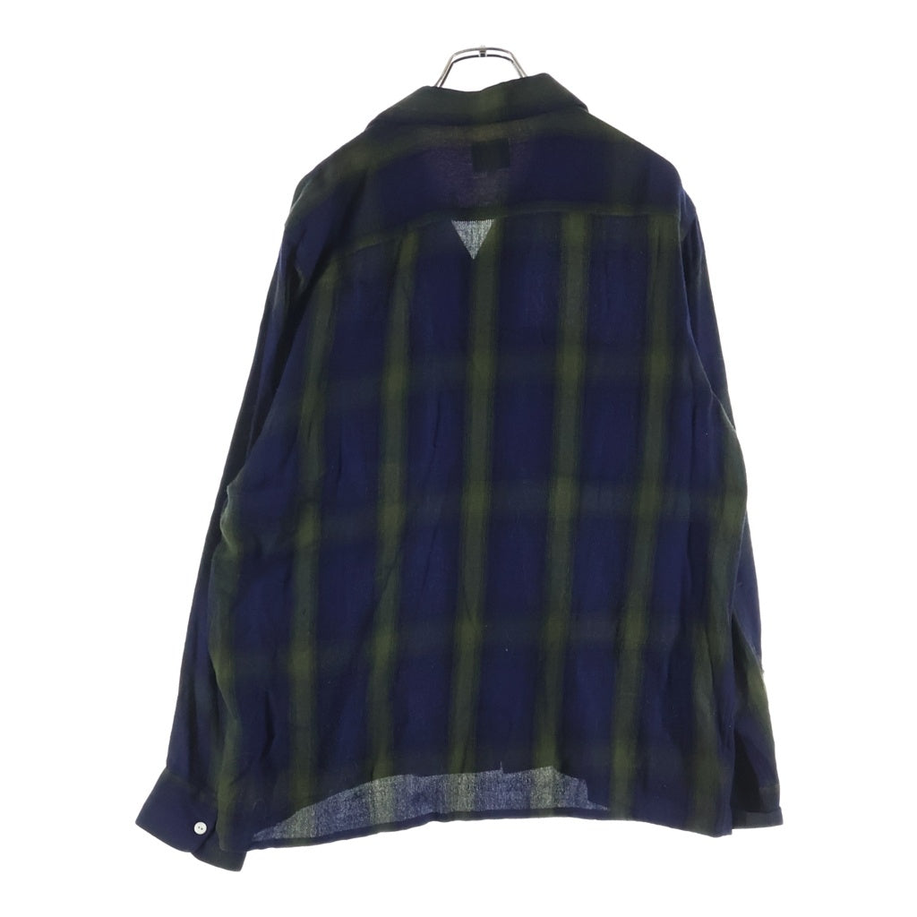 Needles(ニードルス) 22AW Classic Shirt レーヨン混 チェック 長袖クラシックシャツ マルチカラー LQ190