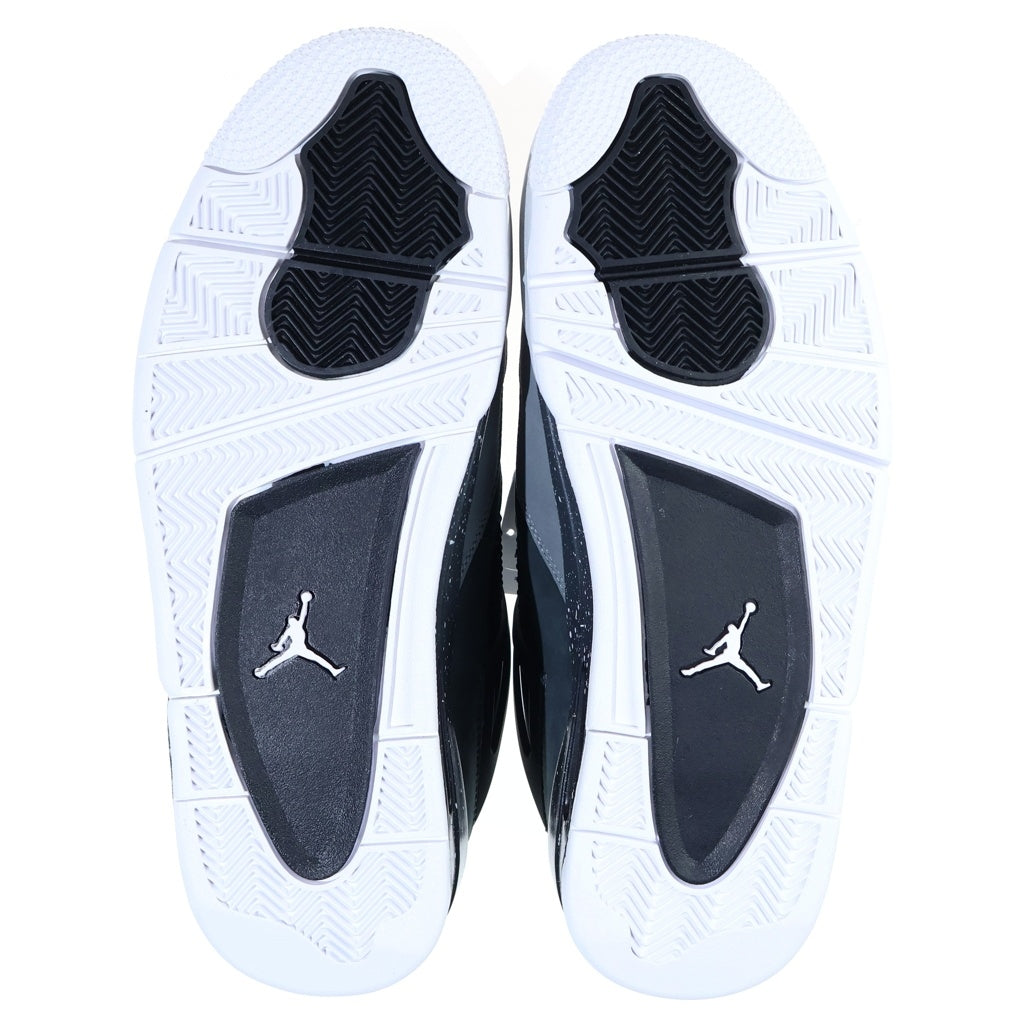 NIKE(ナイキ) AIR JORDAN 4 RETRO FEAR エアジョーダン レトロ フィアー ミッドカットスニーカー US10/28.0cm ブラック/グレー FQ8138-002