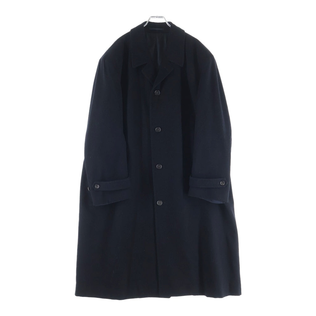 COMME des GARCONS HOMME(コムデギャルソンオム) アーム切り替え ウール ロングコート ブラック PC-050030