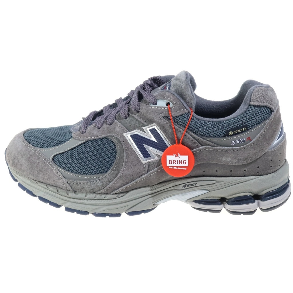 New Balance(ニューバランス) メッシュ切替レザーローカットスニーカー グレー US8.5/26.5cm M2002RXC