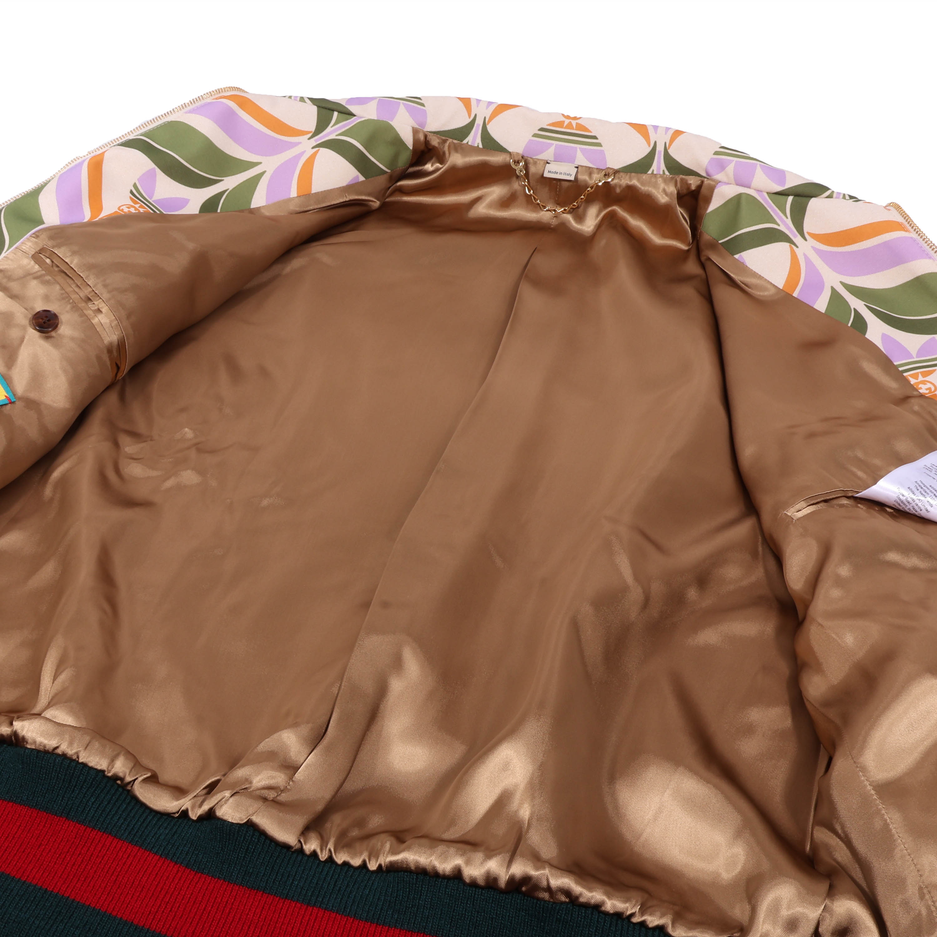 GUCCI(グッチ) 22SS ×adidas Trefoil Print Jacket アディダス トレフォイルプリント トラックジャケット 691425 マルチ レディース